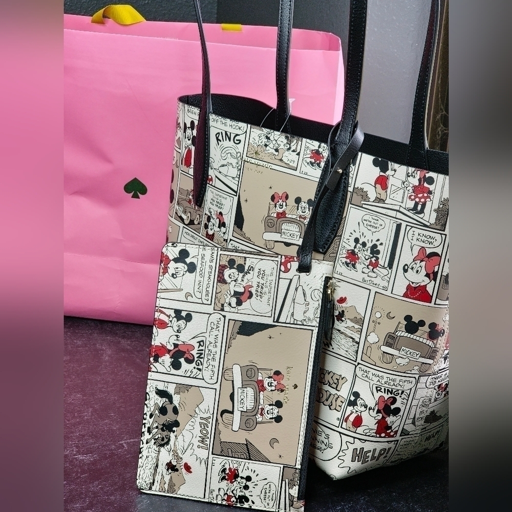 NWT Disney X Kate Spade New York Small Tote - Picture 2 of 13